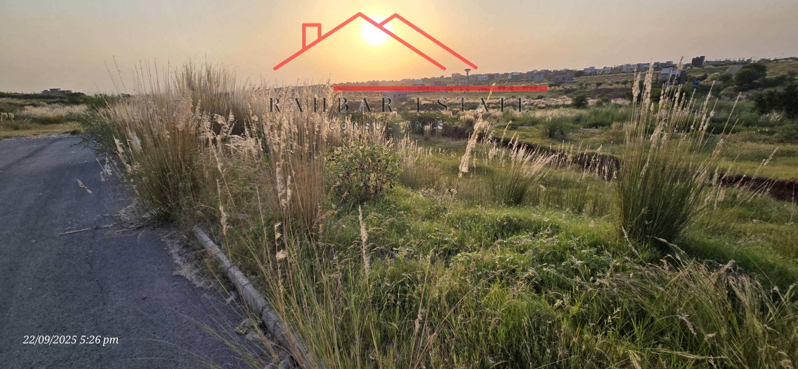 alt="Non-developed 10 Marla plot in Bahria Town Rawalpindi"