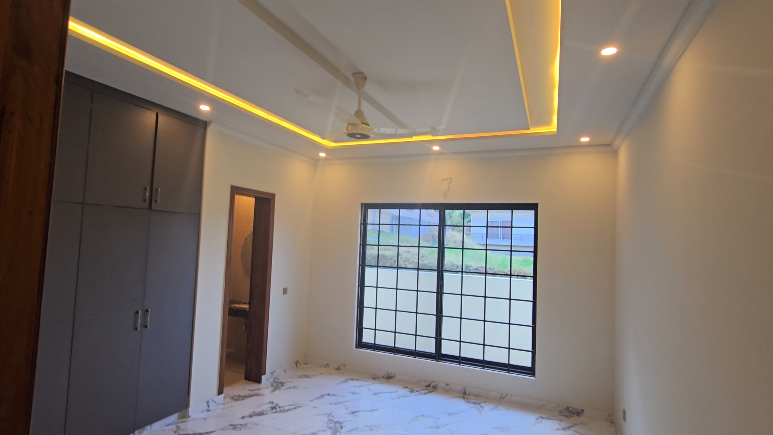 1 Kanal designer house in DHA Phase 2 Block B with lawn and 2-car porch