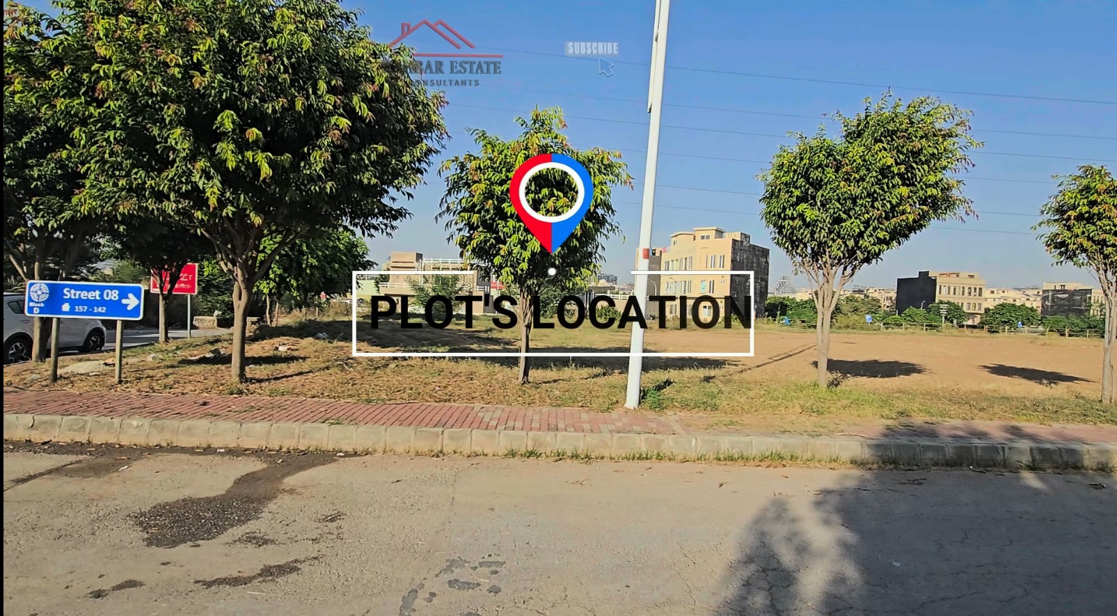 “1 Kanal plot with 16 Marla extra land and 4 Marla lawn in Safari Valley D Block”