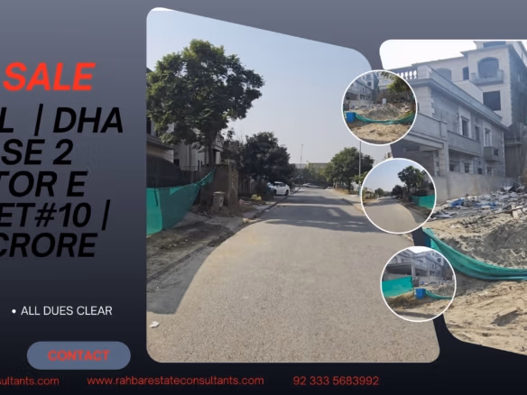 Alt Text: Residential plot location in DHA Phase 2 Sector E