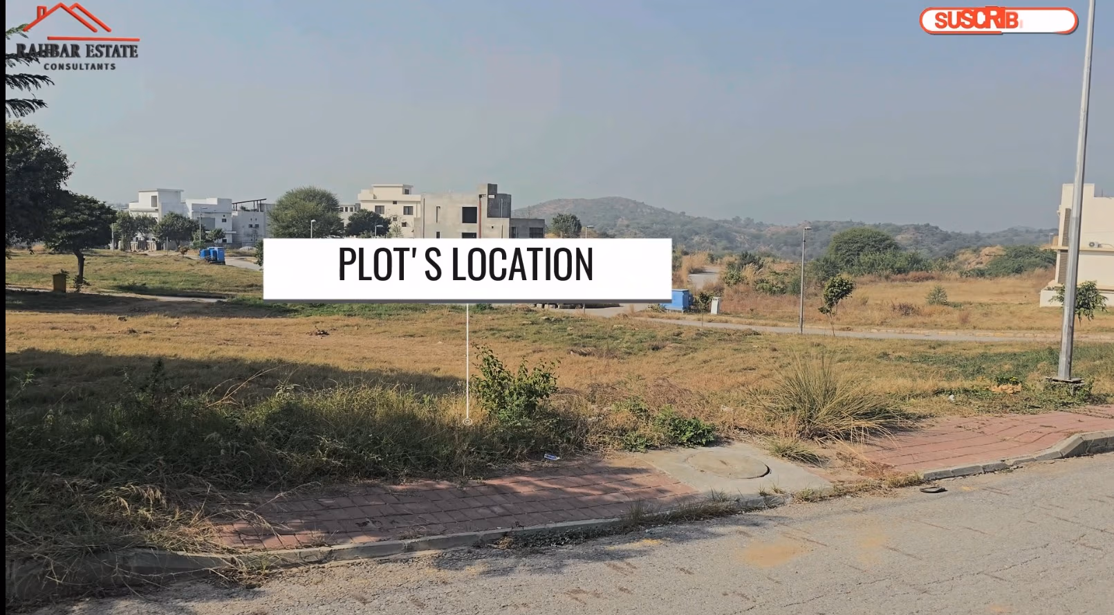 Alt Text: Peaceful residential neighbourhood in DHA Phase 3