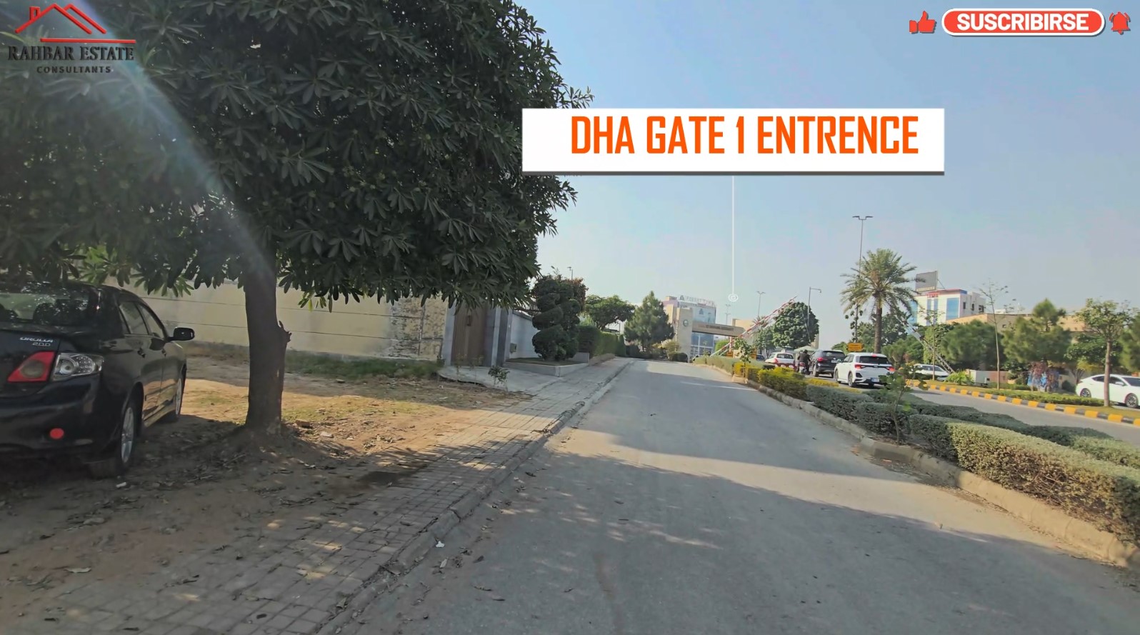 Alt Text: Residential plot located on Jinnah Boulevard DHA Phase 2