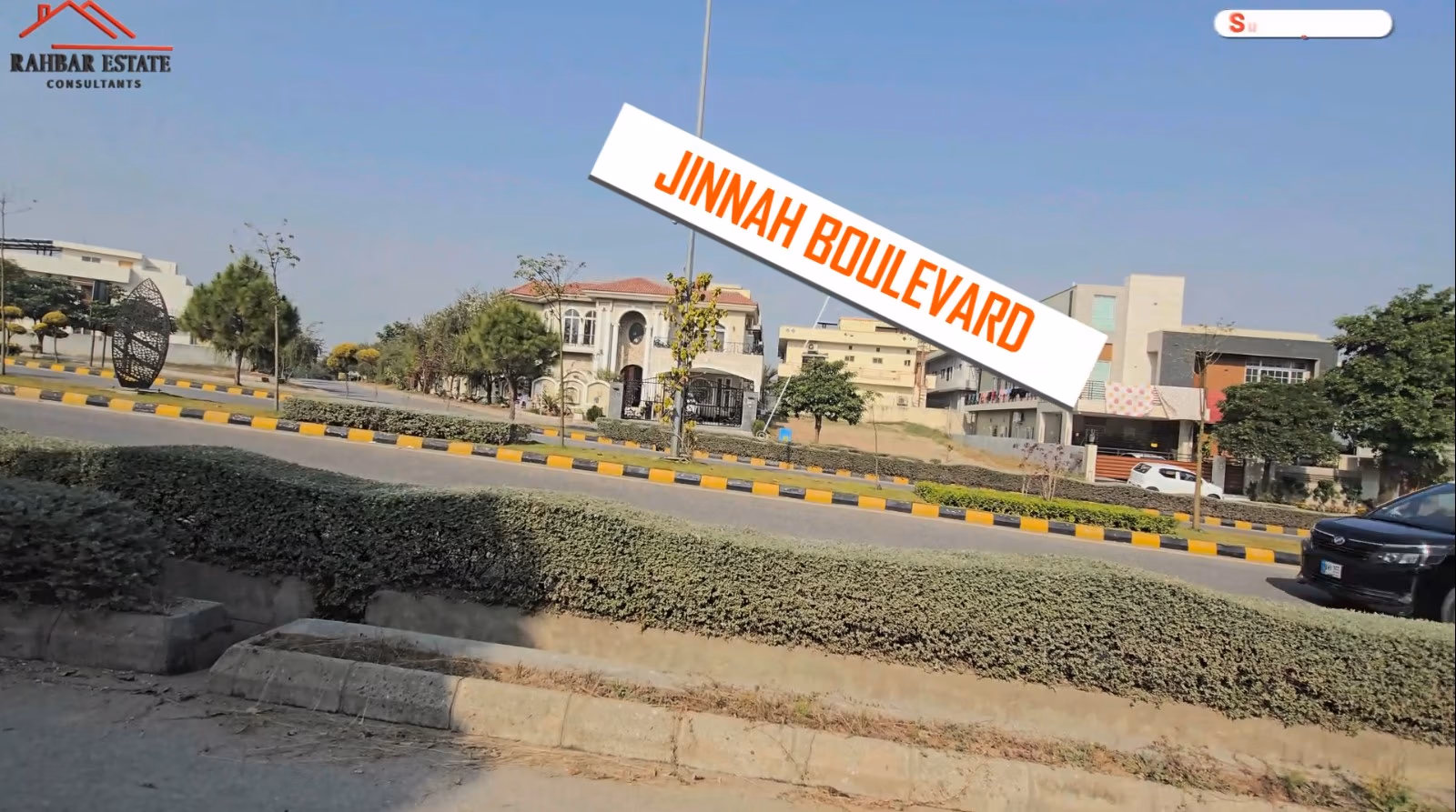 Alt Text: Residential plot located on Jinnah Boulevard DHA Phase 2